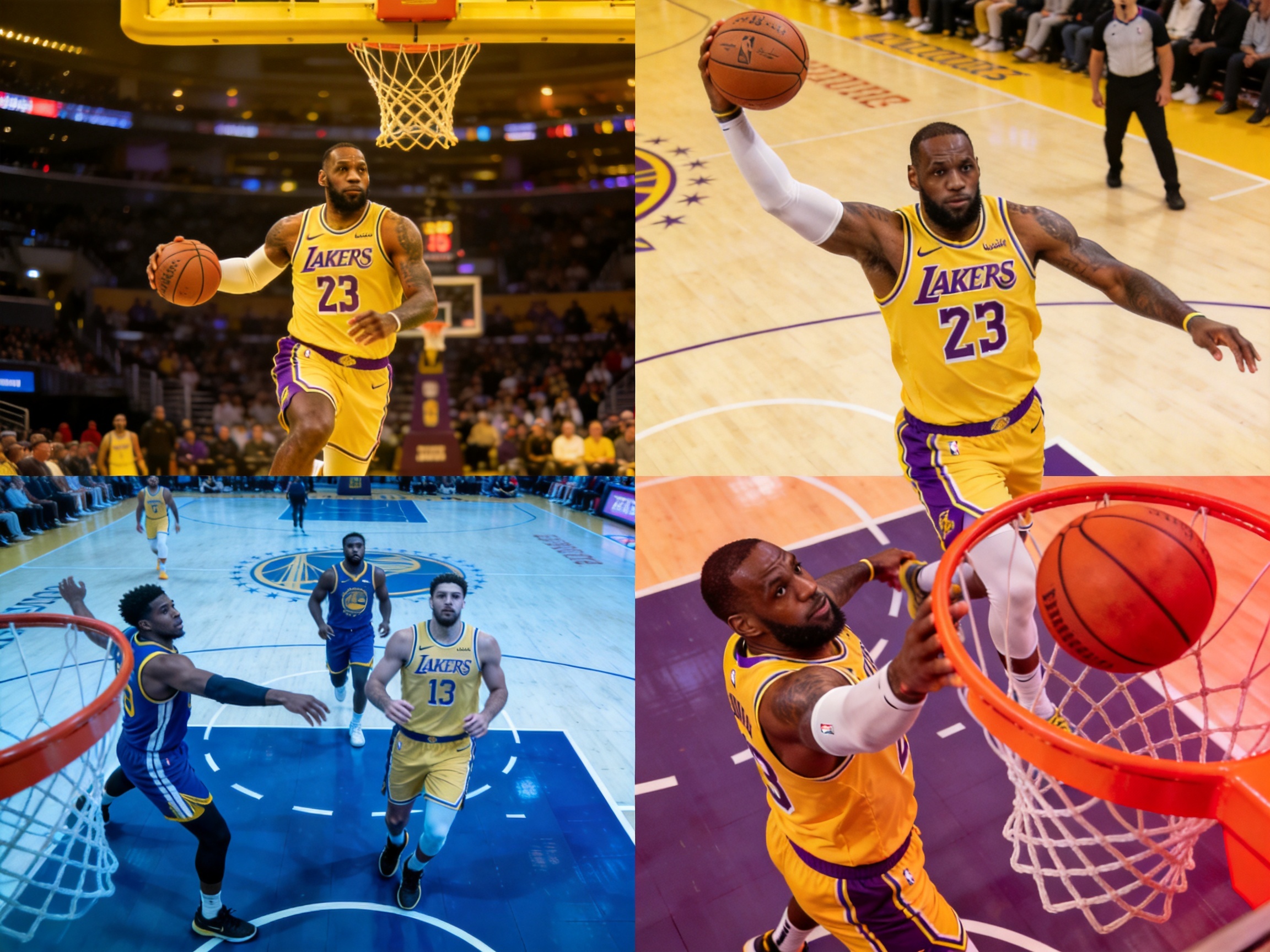NBA湖人vs勇士